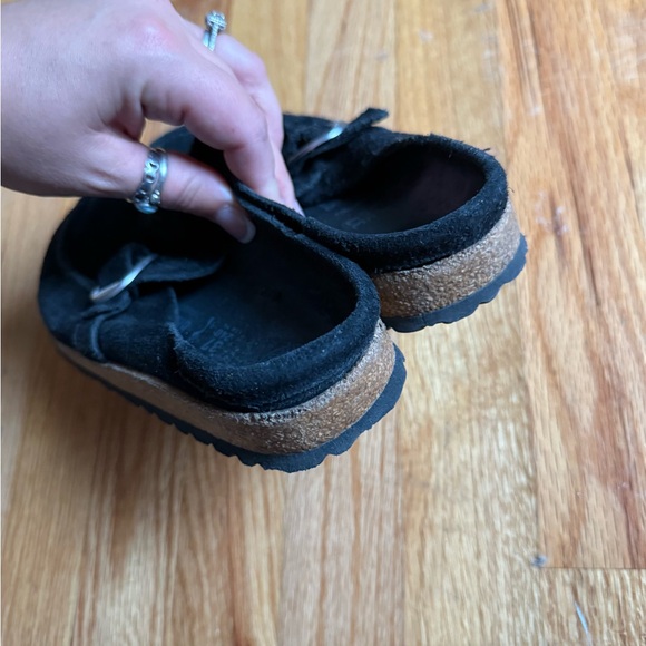 Birkenstock Black Suede clog Buckley - Picture 13 of 16